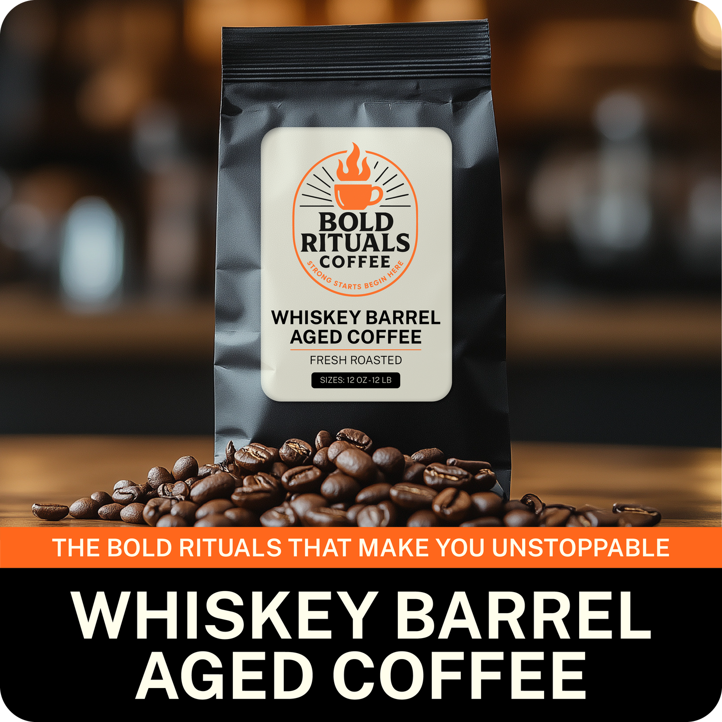 Whiskey Barrel Aged Coffee